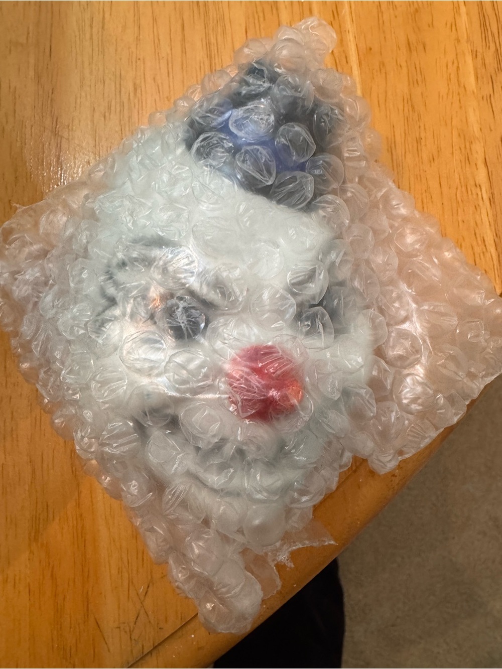 White Clown Face Bath Bomb from Twisted Allure.